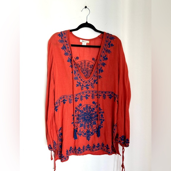 Lucky&Coco Boho Tunic Top - Picture 2 of 6